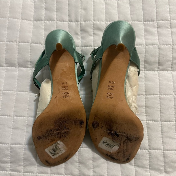 Alberta Ferretti satin sandal with embellished starfish - Picture 7 of 9